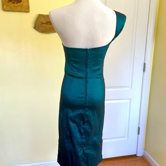 ModCloth one shoulder Rock Steady Dress - Picture 7 of 10